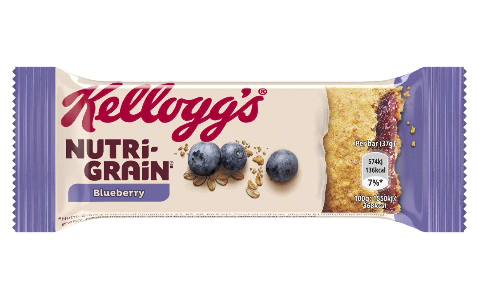 63070 Nutri Grain Blueberry Bar