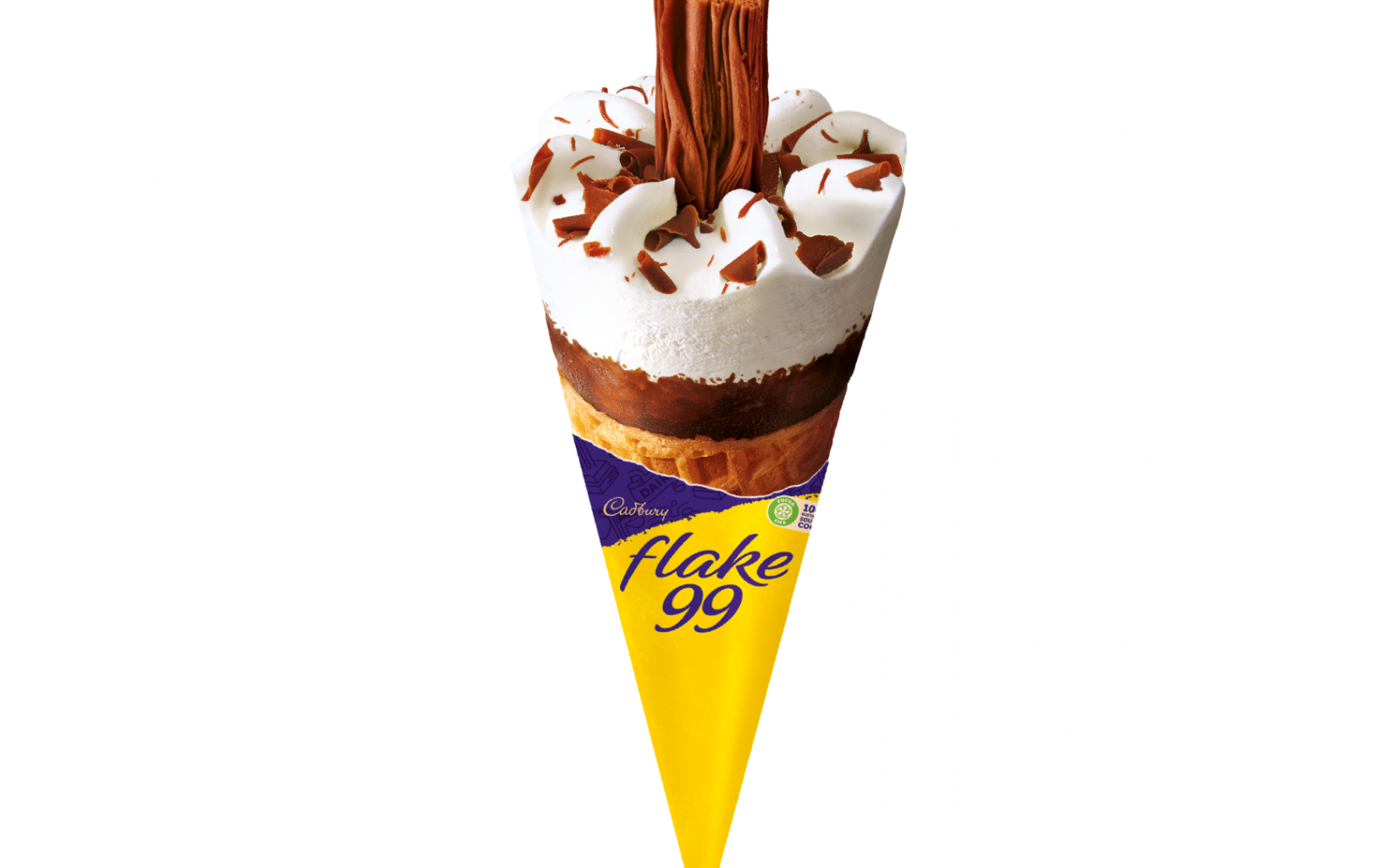 Holdsworth Foods › Cadbury Flake 99 Ice Cream Cones 0051